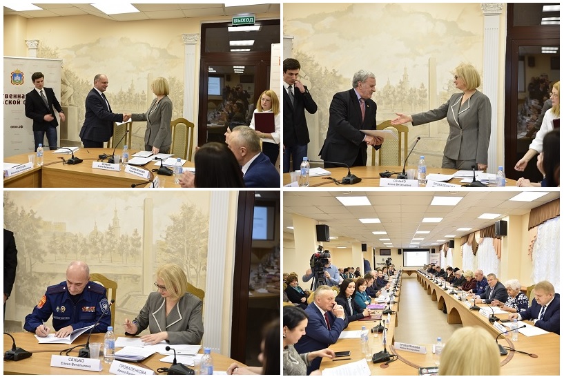 Подписано соглашение о взаимодействии между Общественной палатой Орловской области и Избирательной комиссией Орловской области